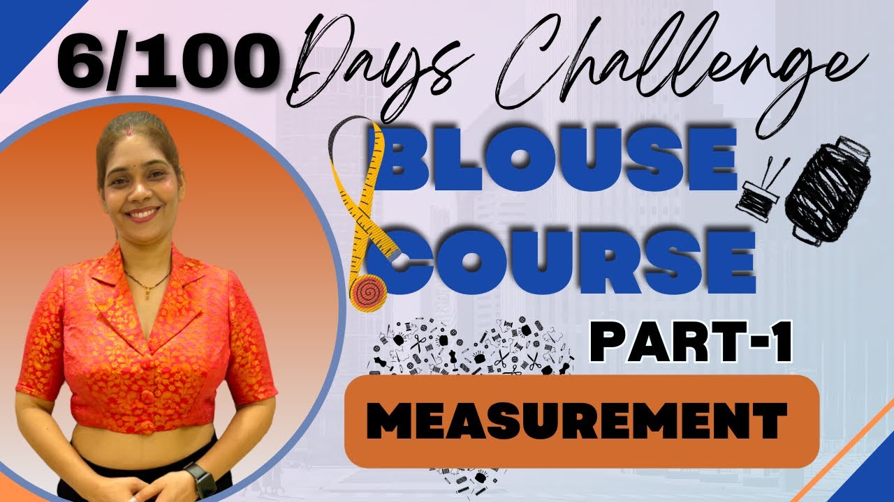 Blouse Course Part-1 || Measurement #designer #fashionstyle #instadaily