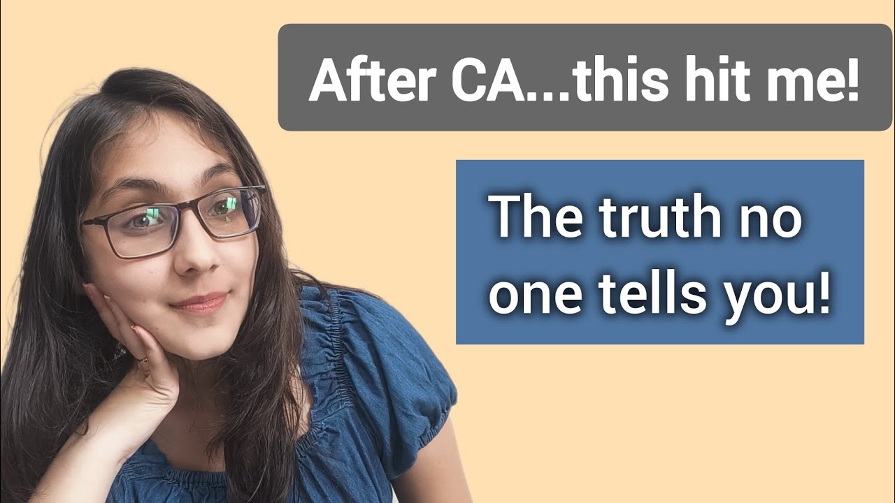 What really happens after you become a CA | Honest Talk