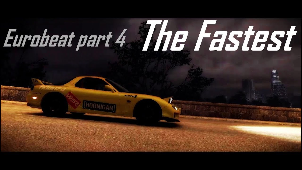 Keisuke Never Loses (Lyrics video) | Eurobeat part 4 - The Fastest | Grid 2