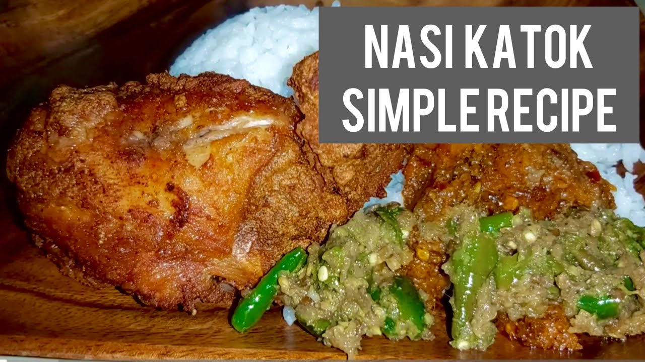 NASI KATOK RECIPE BRUNEI(english) #nasikatok #nasikatokbrunei 🇧🇳 Ayam Goreng,Sambal Recipe #brunei