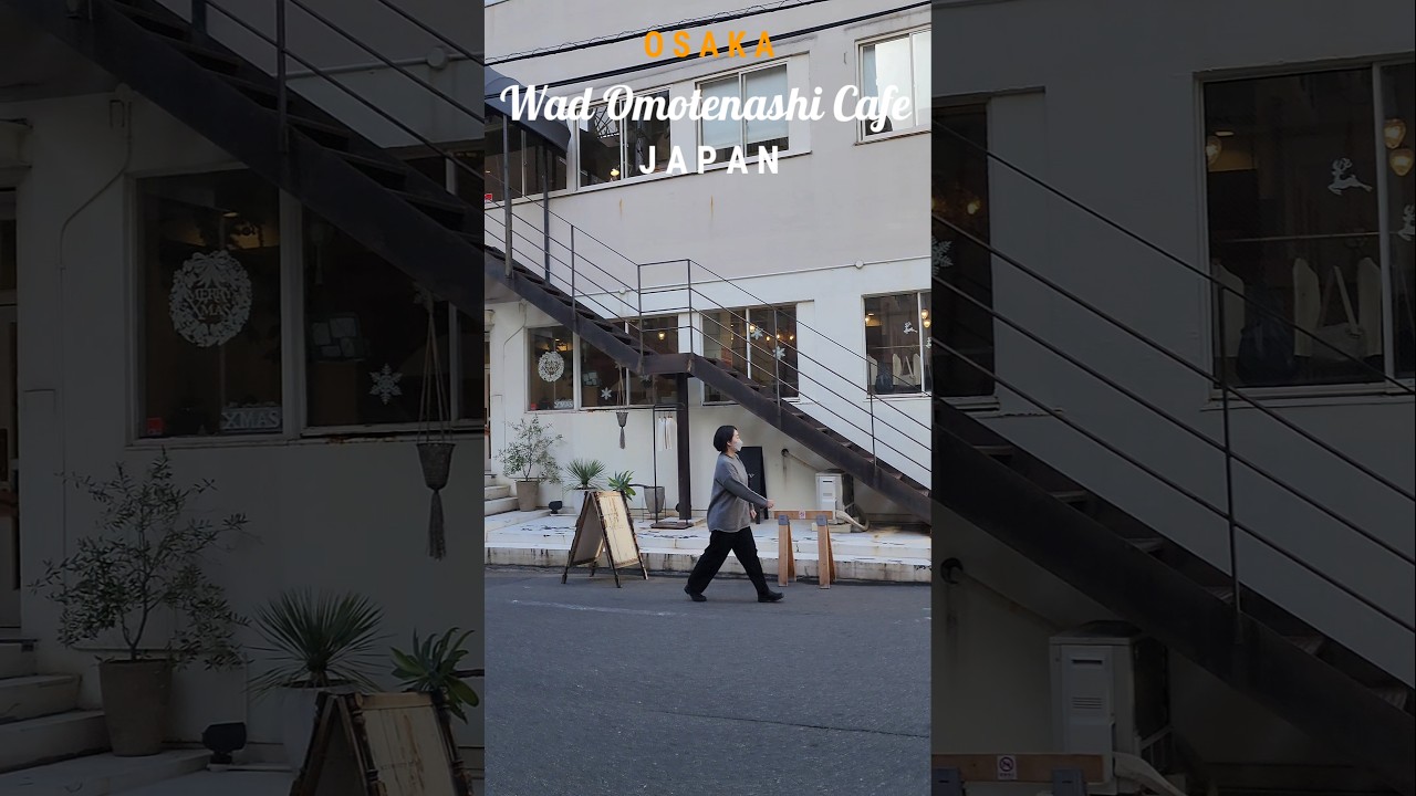 WAD OMOTENASHI CAFE OSAKA JAPAN MINIMALIST TEA HOUSE AND CERAMIC ART EXPERIENCE MATCHA MOCHI
