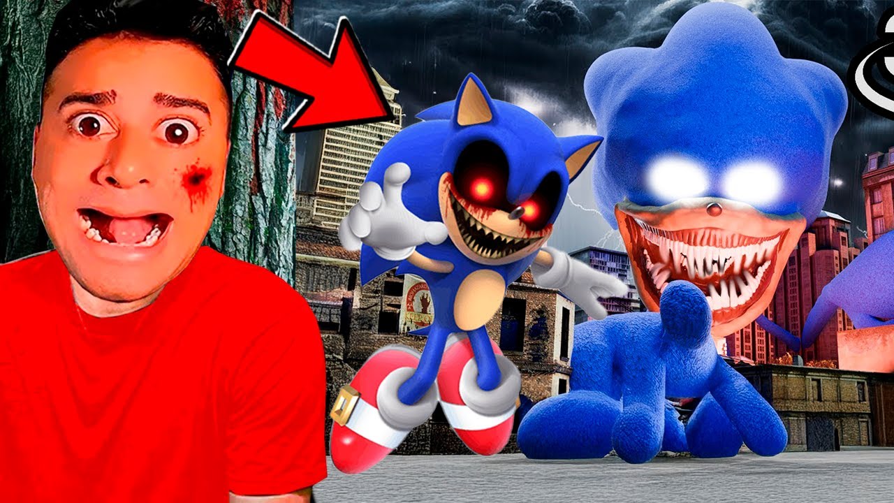 SONIC.EXE Mais ASSUSTADOR que O SONIC SHIN TAPES? VIDEOS DO SONIC MAIS LEGAIS!