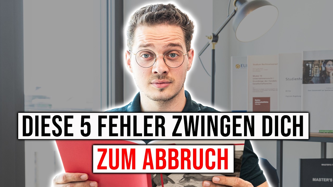 Starte KEIN Fernstudium VOR du dieses Video gesehen hast!