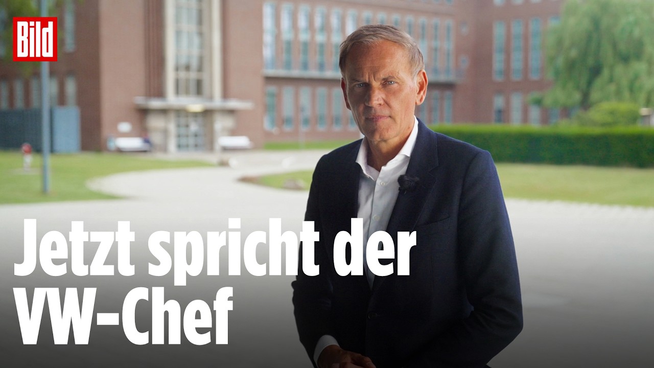 Offizielles Statement: Jetzt &auml;u&szlig;ert sich VW-Chef Blume zur Krise