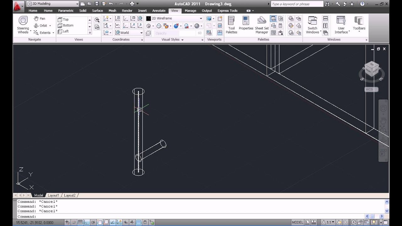 AutoCAD ile Mutfak Tezgahı Çizimi