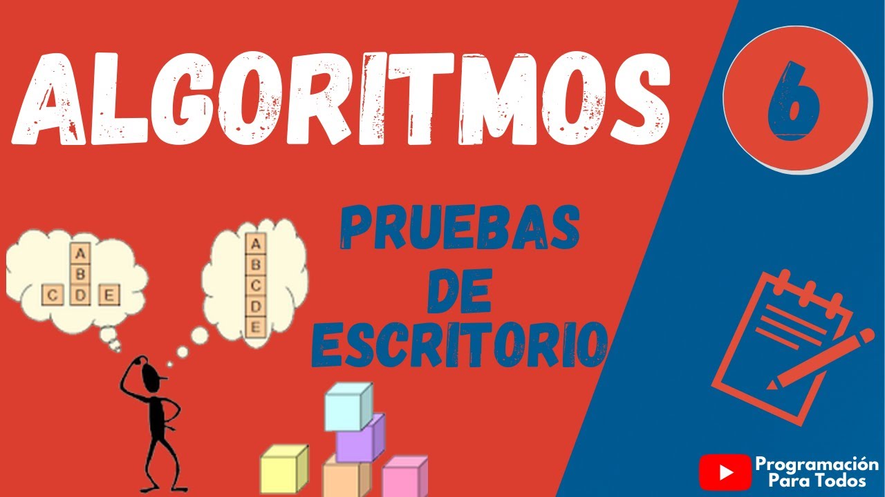 6.- Pruebas de Escritorio | Introducción a los Algoritmos