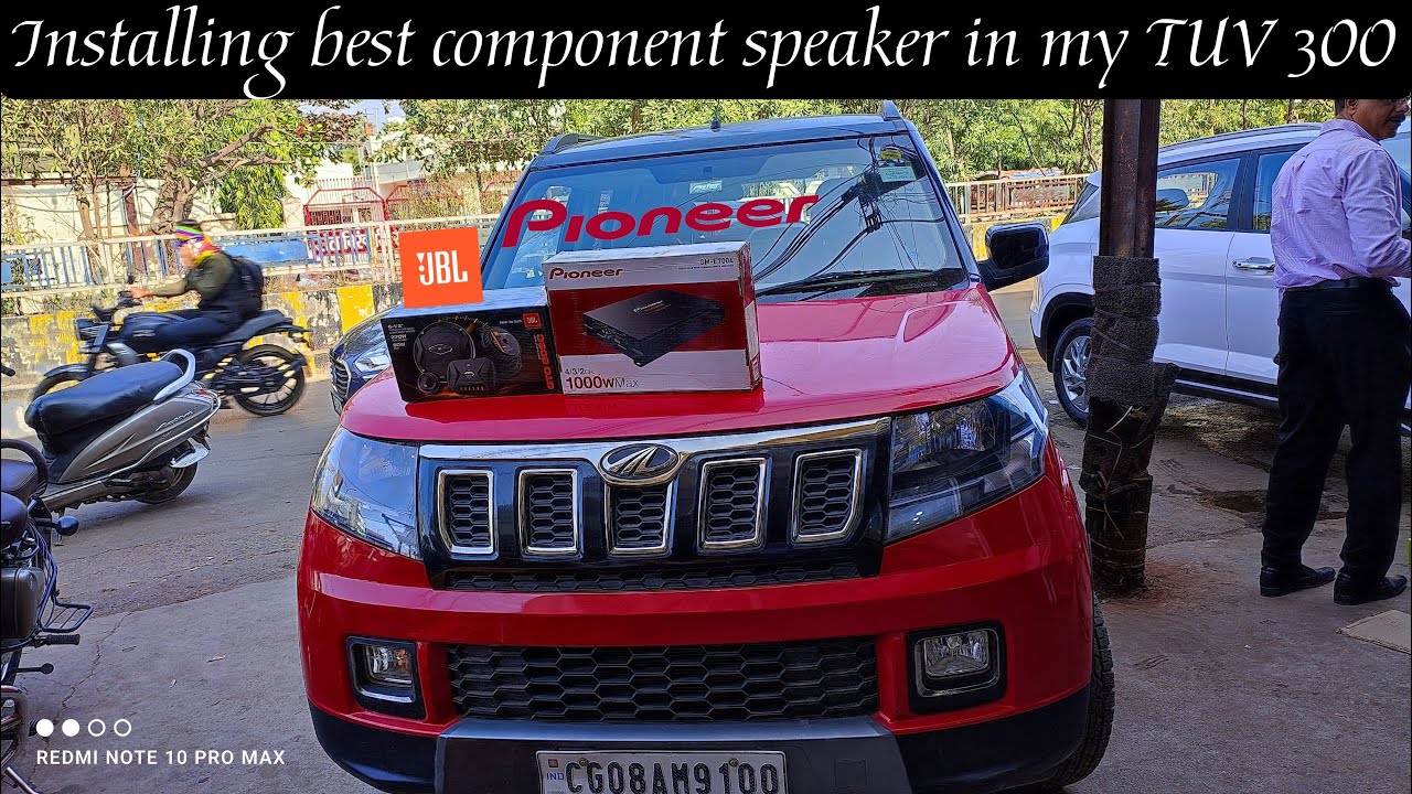 Installing Component Speakers in TUV 3OO |JBL GTO 609C|PIONEER GM-E7004|Srijan Motovlogs