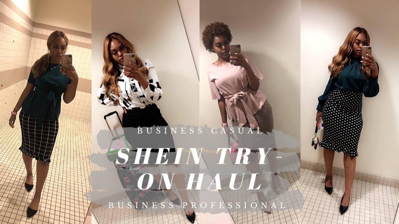 HUGE SHEIN Try On Haul | Business Casual Clothing | Work Wear | School Wear