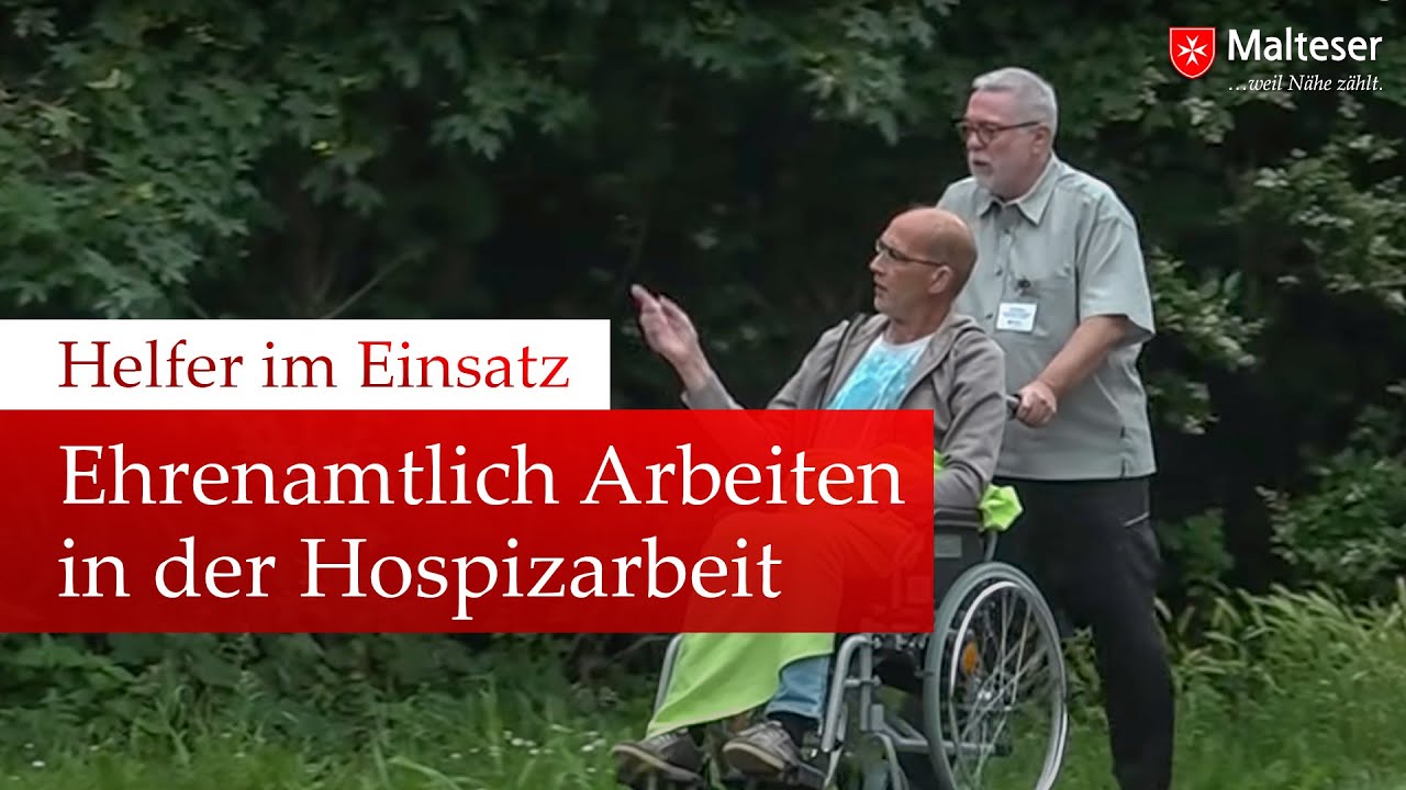 Helfer im Einsatz  - Ehrenamtliche im stationären und ambulanten Hospizdienst