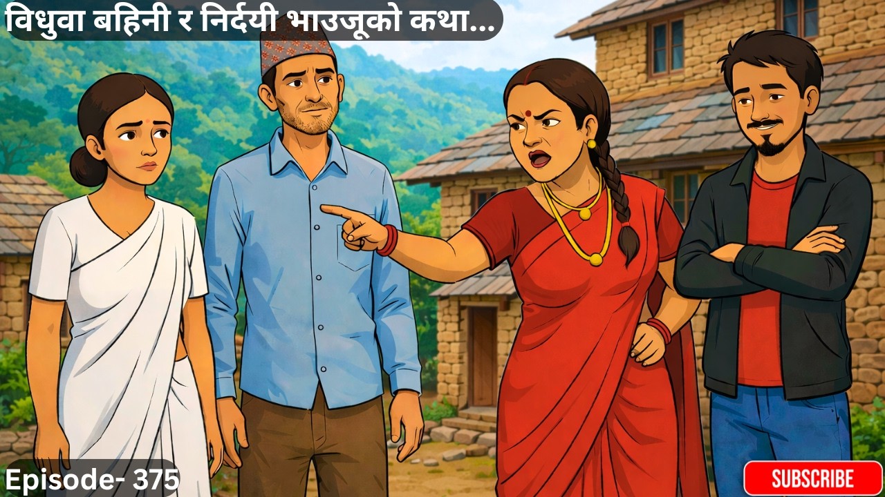 विधुवा बहिनी र निर्दयी भाउजूको कथा... Episode- 375 #biduwa #bhauju #bahini #folkstories #folktales