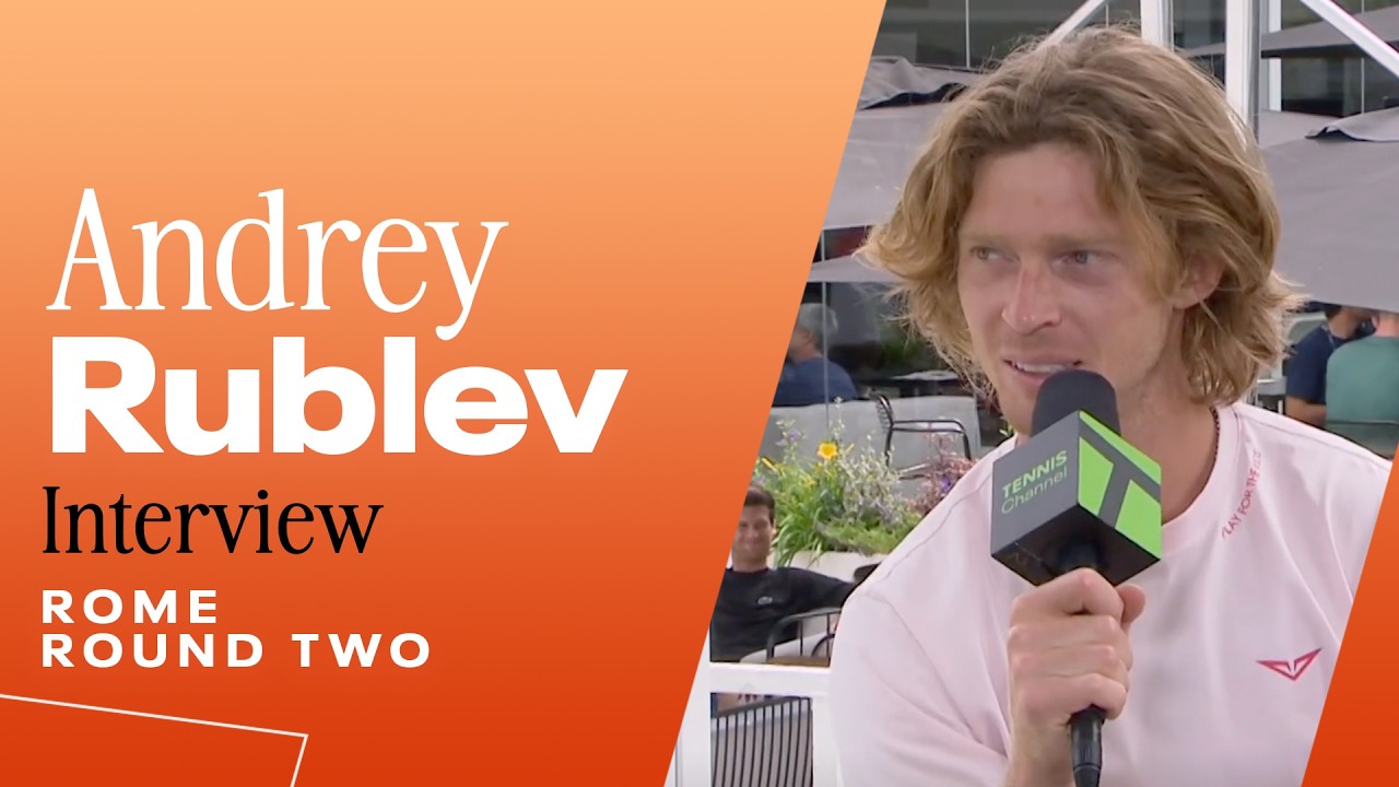 Andrey Rublev Provides Update on Relationship with Coach Marat Safin | 2026 Rome