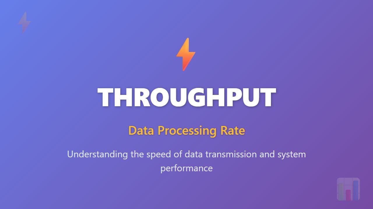Throughput Explained: Data Processing Rate in Networking & Computing