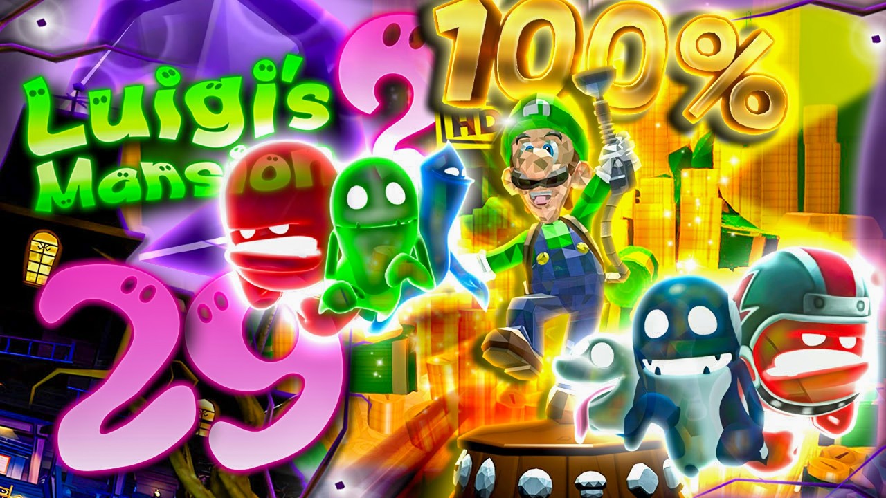 LUIGI'S MANSION 2 HD 👻 #29: 100% Showcase