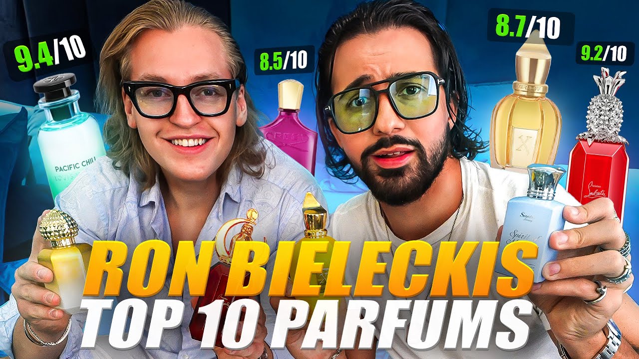 Ron Bielecki zeigt mir seine Parfüm Sammlung!