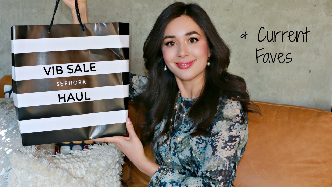 SEPHORA HAUL & CURRENT FAVES