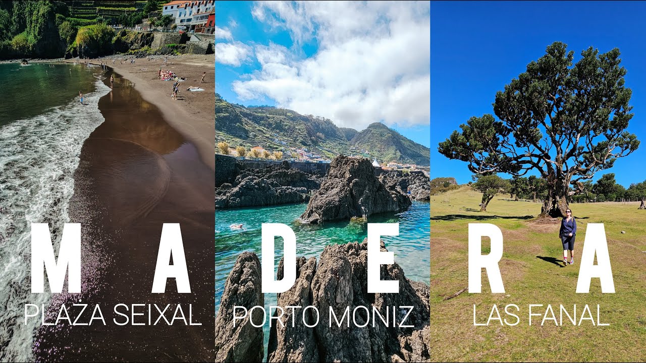 PORTUGALIA Magiczna MADERA Odkryj Las Wawrzynowy w FANAL Plażę SEIXAL Baseny PORTO MONIZ
