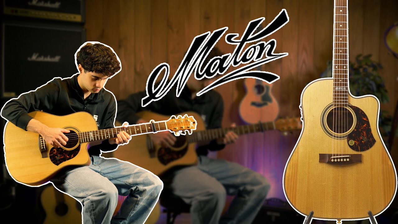 Maton Австралийский EA 80C ДЕМО | Суман Музыка