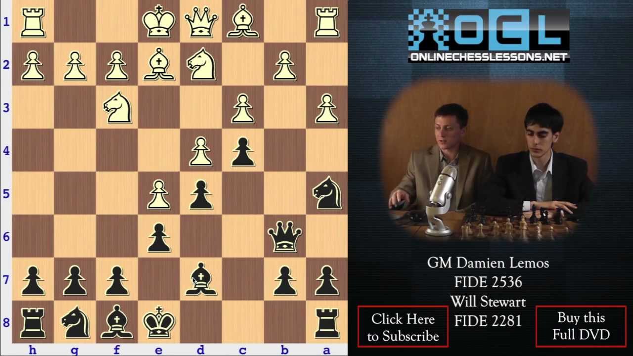 Crushing White - The French Defense - GM Damian Lemos and Will Stewart (EMPIRE CHESS)