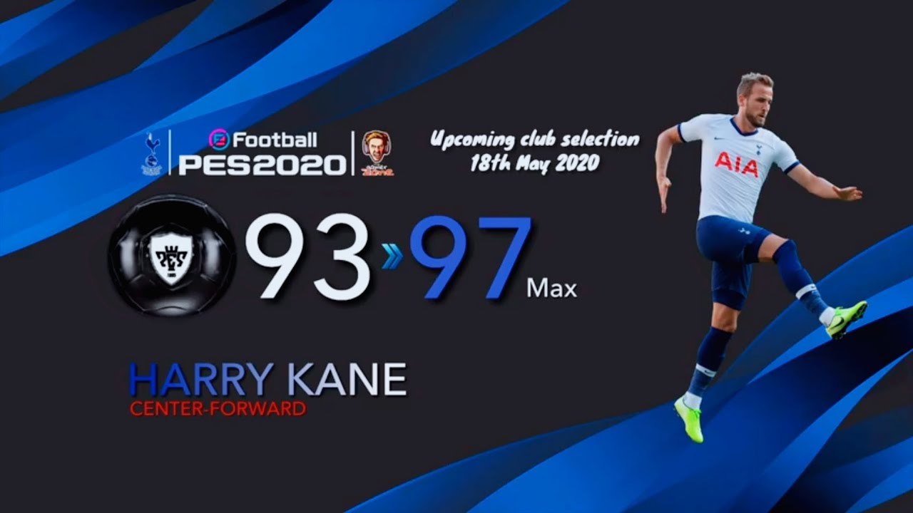 PES 2020 - UPCOMING CLUB SELECTION TOTTENHAM PLAYER'S RATINGS (18TH MAY 2020)