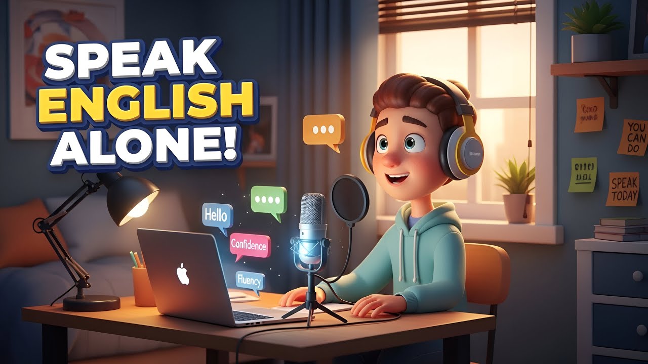 Practice English Without a Partner | Speak Fluently Alone