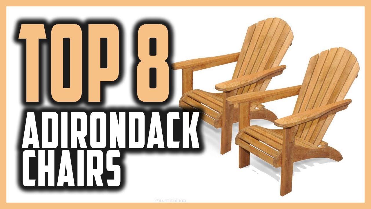 Best Adirondack Chairs of 2024 - Top 8 Adirondack Chairs for Comfortably Sitting a Long Time