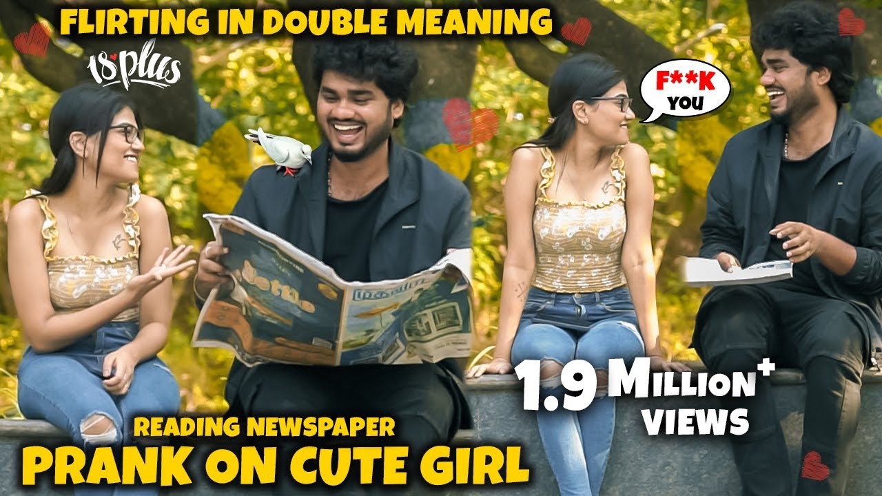 She went Crazy😱Double Meaning Prank On Cute Girl😨 @Nellai360