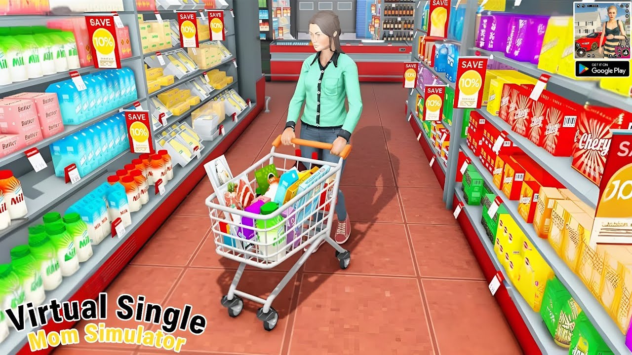 Virtual Mom Simulator – Mother Life Simulator Android Gameplay (part 4)