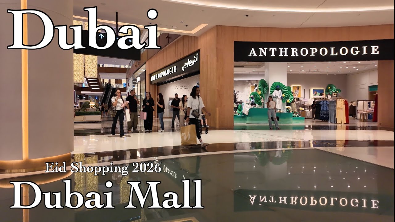 Dubai 4K | Amazing Dubai Mall , Downtown Dubai walking tour 