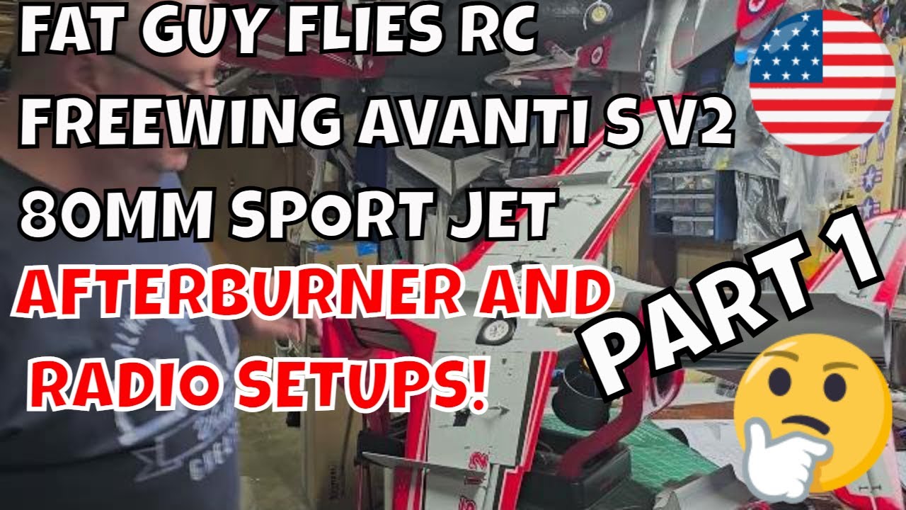 FREEWING AVANTI S V2 AFTERBURNER AND RADIO SETUPS Part 1 by FGFRC