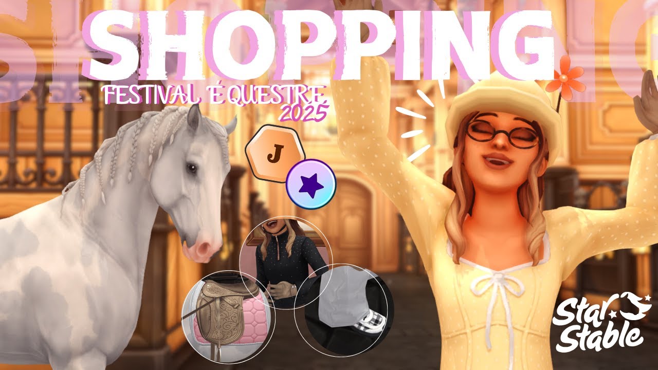 SHOPPING FESTIVAL EQUESTRE 2025 sur STAR STABLE ONLINE