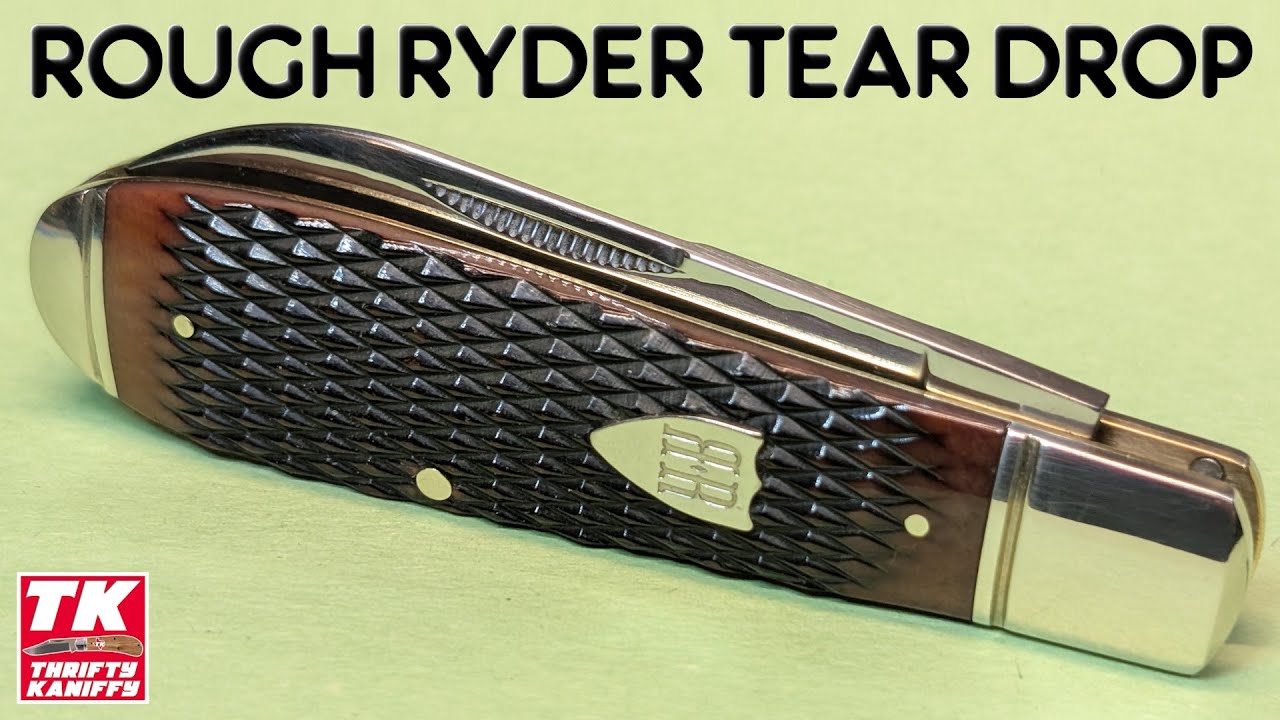 Rough Ryder Tear Drop Jack 30th Anniversary Pocket Knife RR2628