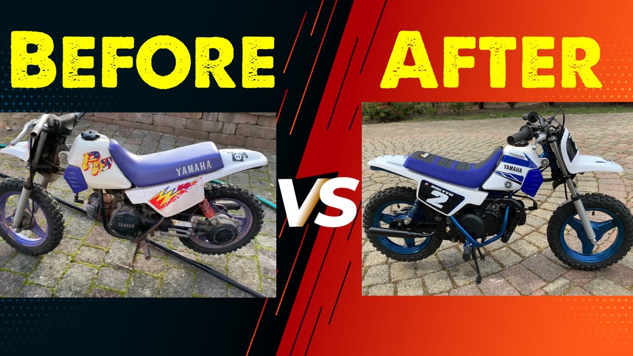 I found a FREE DIRTBIKE and restored it for my son PW50