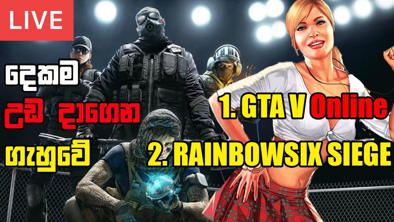 GTA V SOLO and RB6 ▶️ | Live stream | Jonty sl  gaming