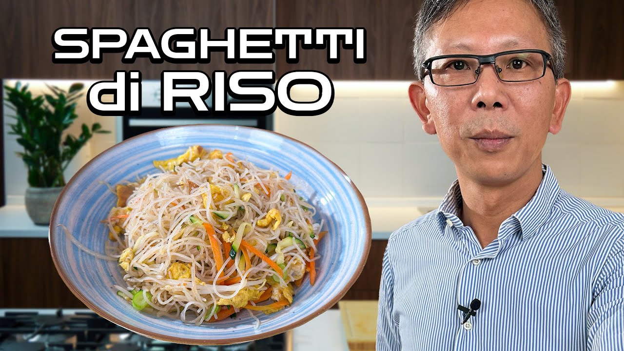 Spaghetti di Riso Saltati con Verdure | Semplice e Delizioso