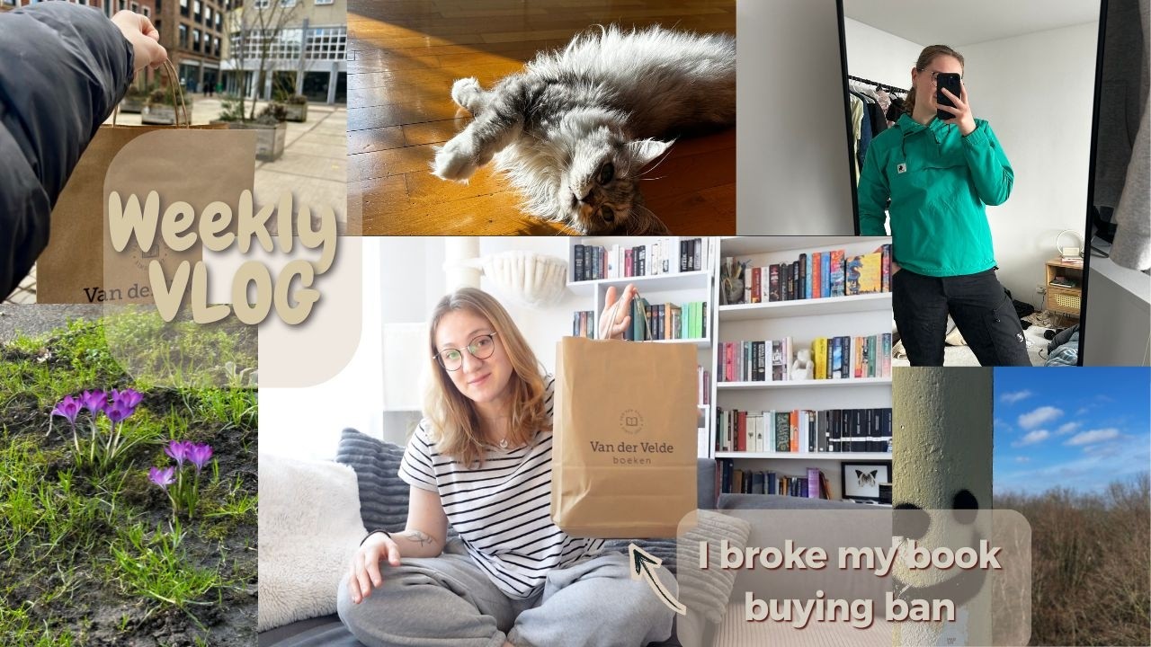 First Book Haul in 6 Months // Weekly Vlog