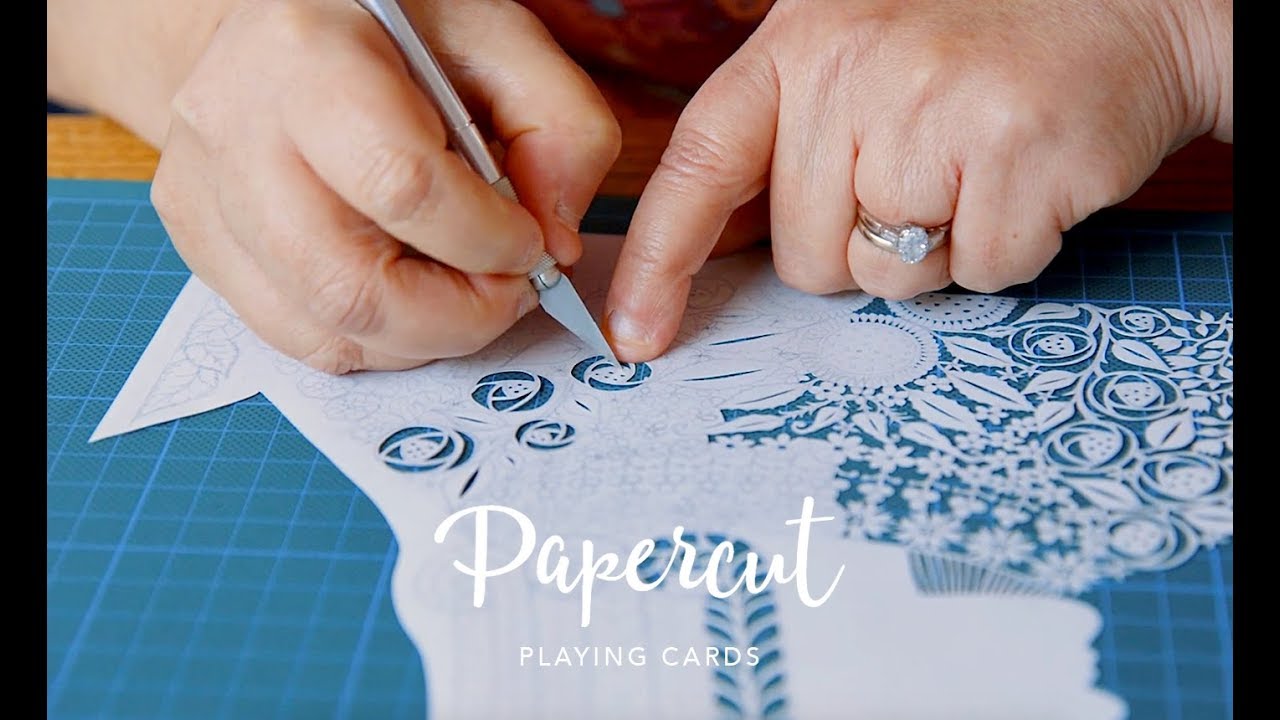 Papercuts: Intricate Hand-cut Playing Cards by Suzy Taylor