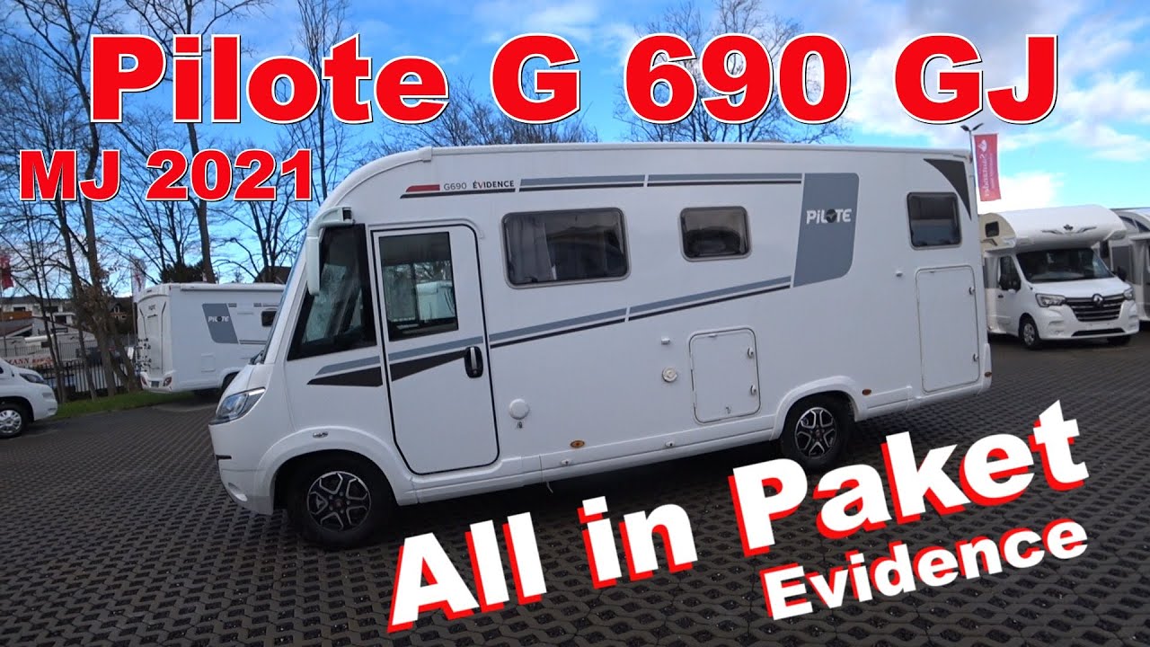 Pilote G 690 GJ Sondermodell Evidence MJ2021 Wohnmobil mit All in Paket😉Unsere Roomtour+Fazit 😉