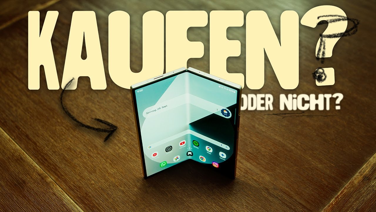 Solltest du ein faltbares Smartphone kaufen?