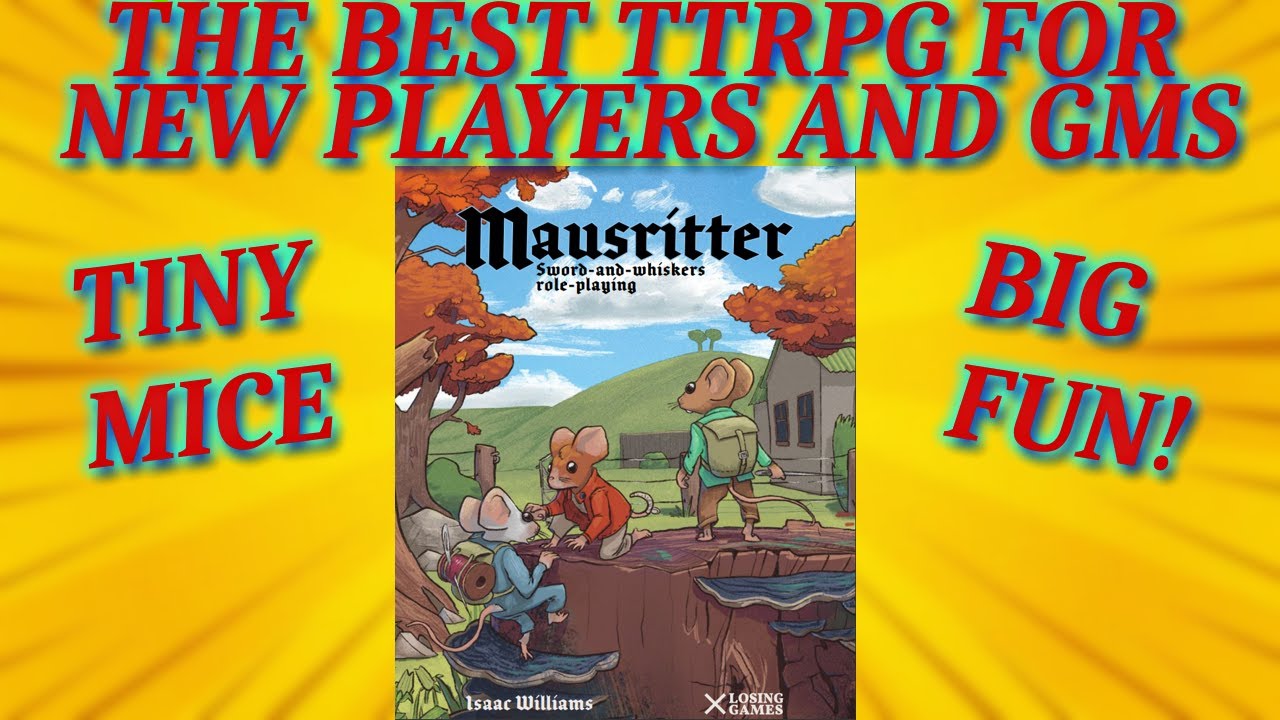 Mausritter! Вступительные правила и правила для самодельных игр! Простая РПГ, отлично подходящая ...