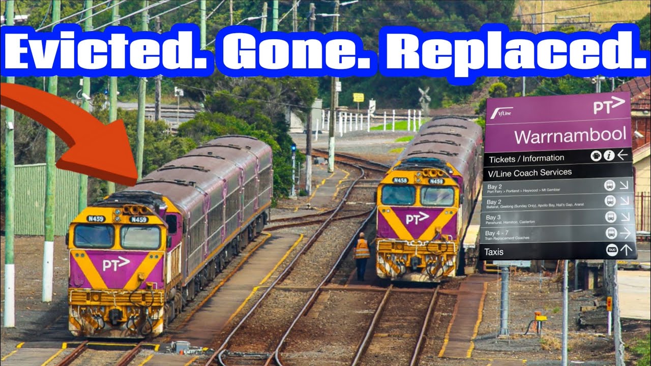 The Final Locomotive Hauled Trains on the Warrnambool Line | Trains in Warrnambool