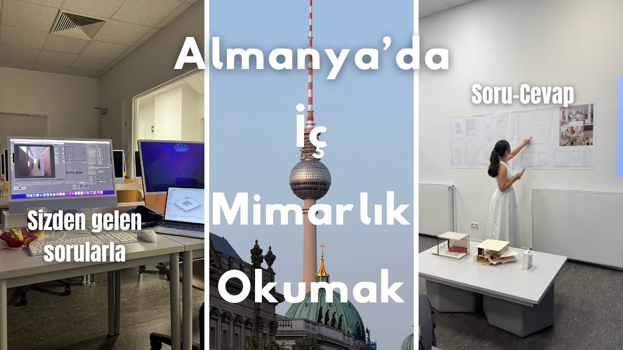 Almanya'da İ&ccedil; Mimarlık Eğitimi: vize, portfolyo, &uuml;niversite eğitimi, &ccedil;alışma şartları | Soru-Cevap