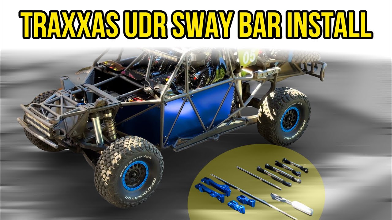 Traxxas UDR - Sway Bar Install (GPM) | Skill level - Easy | 4K Footage |