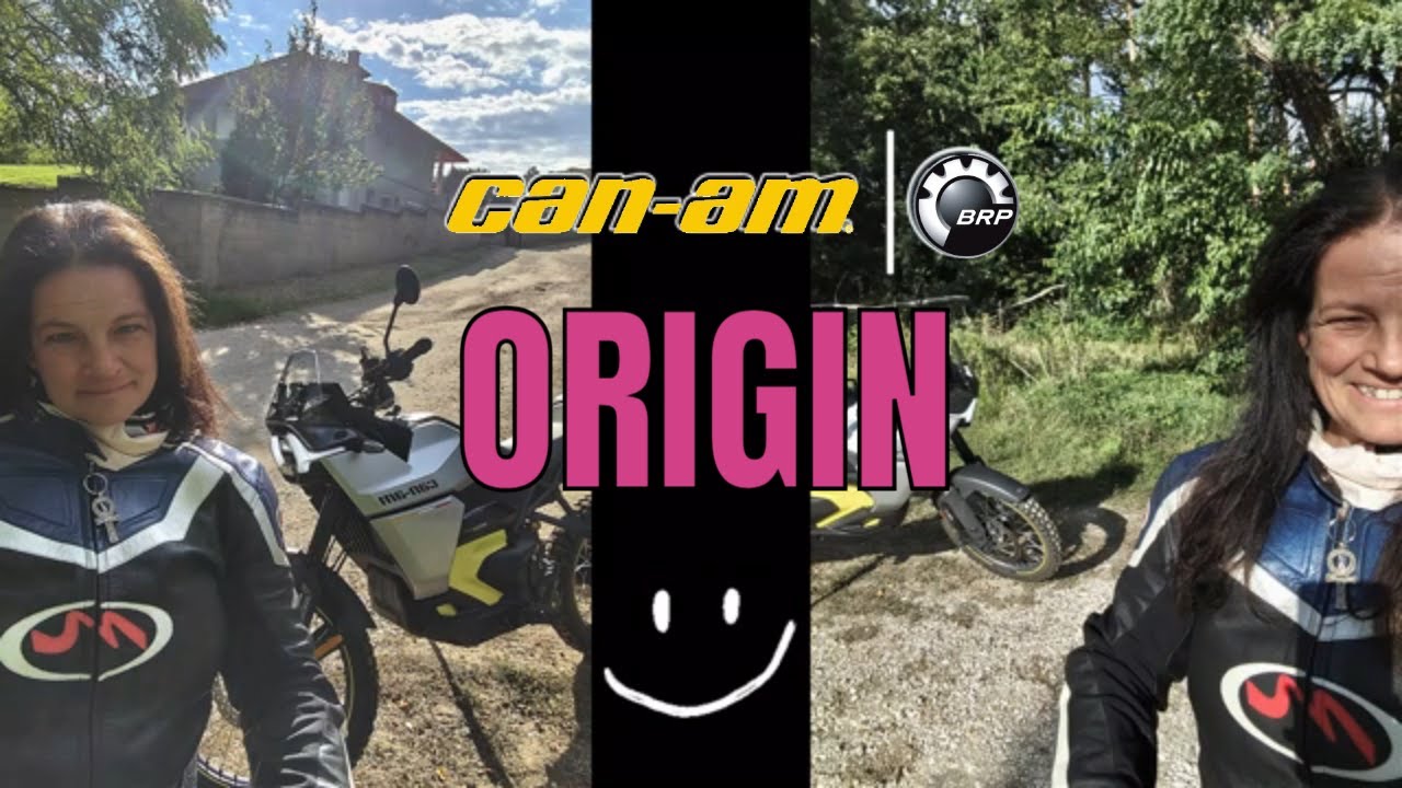 Can-Am Origin elektromos dual-sport motorteszt - Csajok a motoron