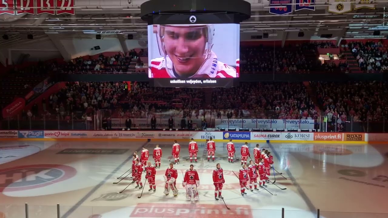 Ennen peliä Ässät - Hpk 12.9.25