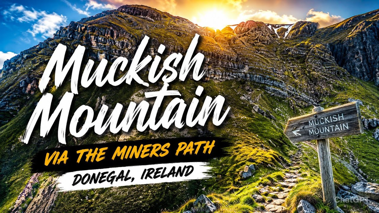 Muckish Mountain, Via the miners path, Donegal