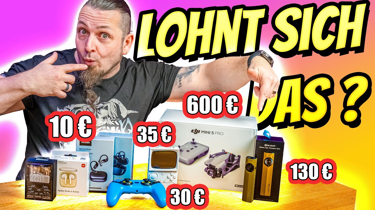 Kaufen oder Finger weg? 5 neue Tech-Produkte im Hands-On!