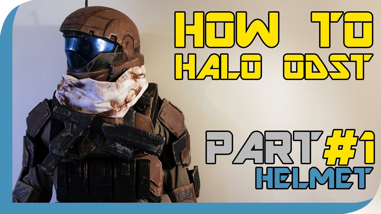 HOW TO: Halo Reach ODST Costume  ( PART 1 : Helmet )