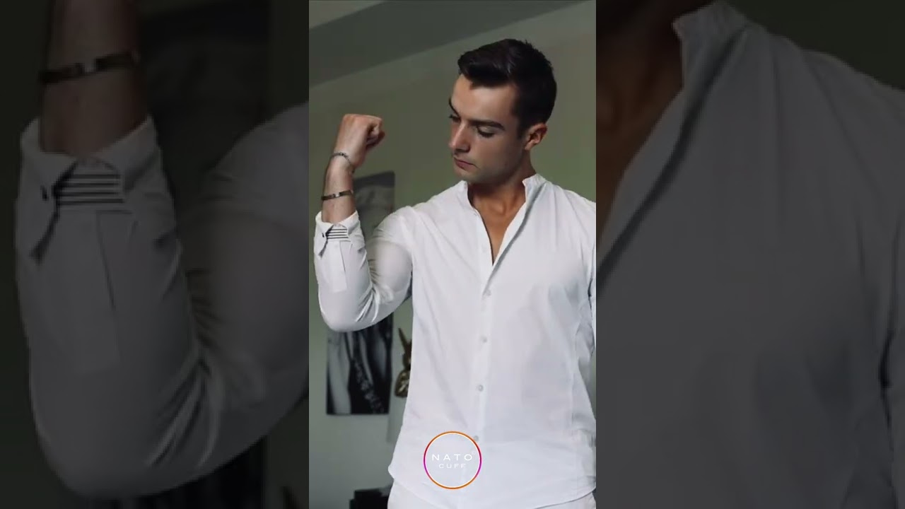 Nato Cuff - The original Shirt Sleeves Holder - handmade in France - Stop Rolling your sleeves