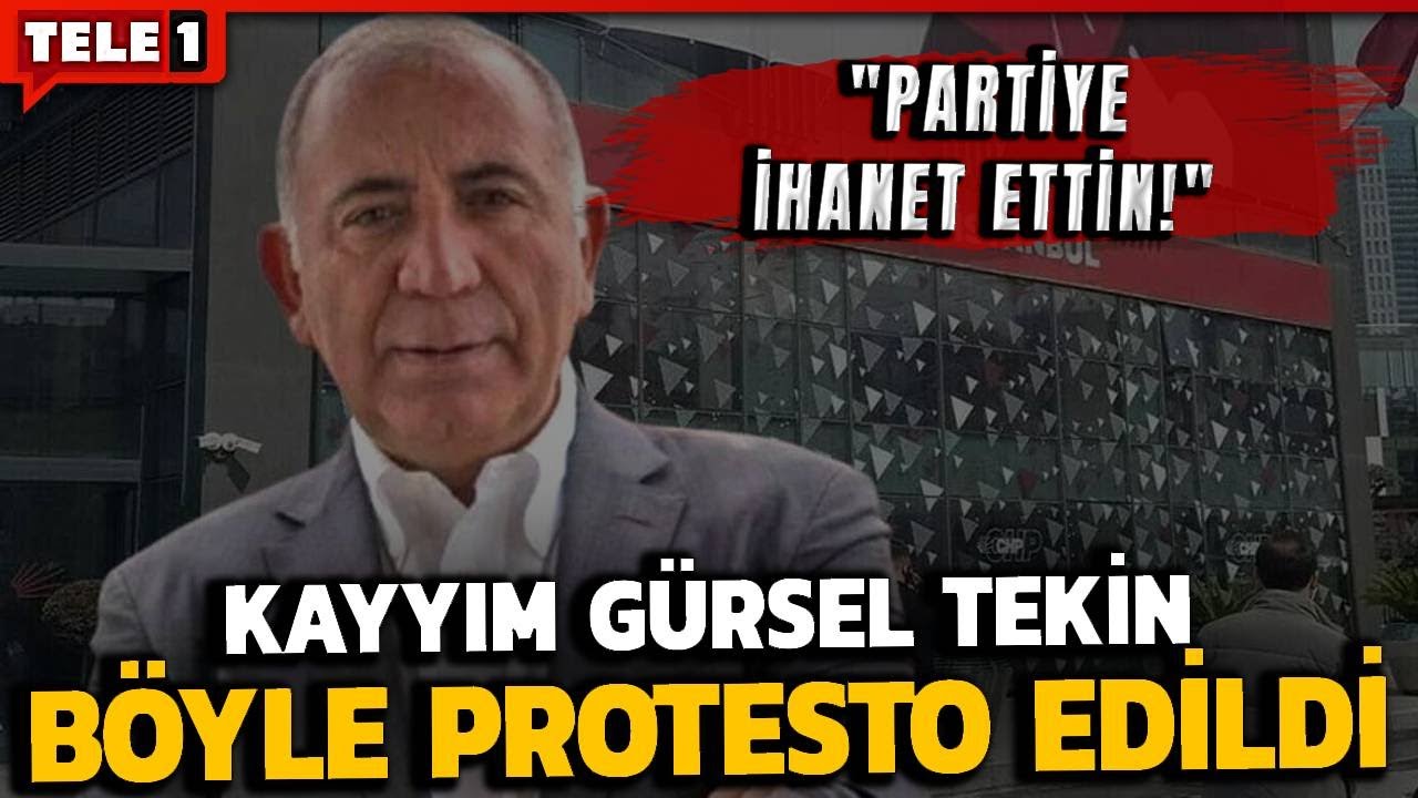 Kayyım G&uuml;rsel Tekin, CHP İstanbul İl Binası&rsquo;na 5 bin polisle geldi