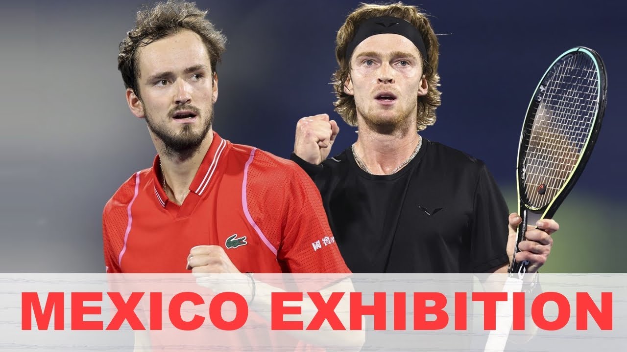 Daniil Medvedev vs Andrey Rublev | MEXICO EXHIBITION 2023